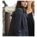 Inferno  Felicity Jones (Sienna Brooks) Blue Cotton Coat